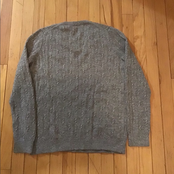 Loft sweater gray with silver sparkle - Picture 5 of 5